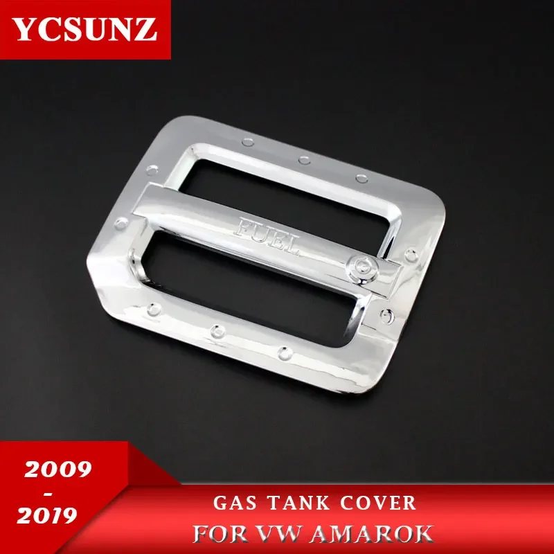 ABS Fuel Gas Tank Cover For Vw Amarok 2009 2010 2011 2012 2013 2014 2015 2016 2017 2018 2019 Double Cabin YCSUNZ