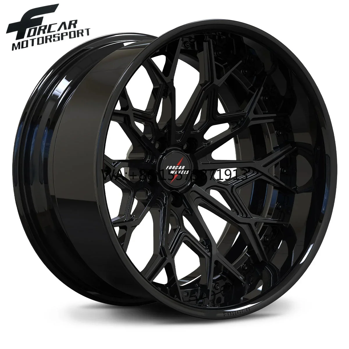 

Hot Sale Two-Piece New Design Forcar Motorsport Forged Custom Worth Buying 16-24 Inch Alloy Forged Wheels Rims