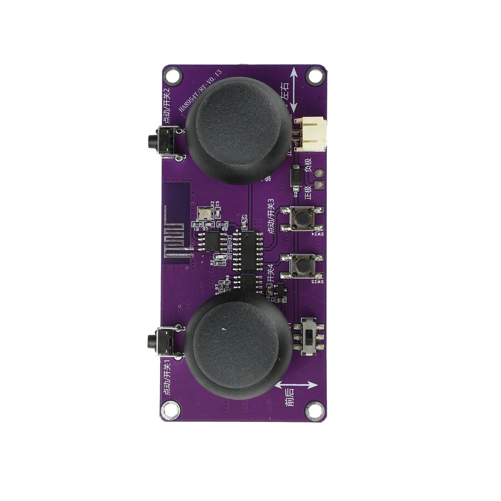 2.4G Wireless 8-Channel Dual Joystick Remote Control Module for DIY RC Cars Boats Drones and Robotics Projects