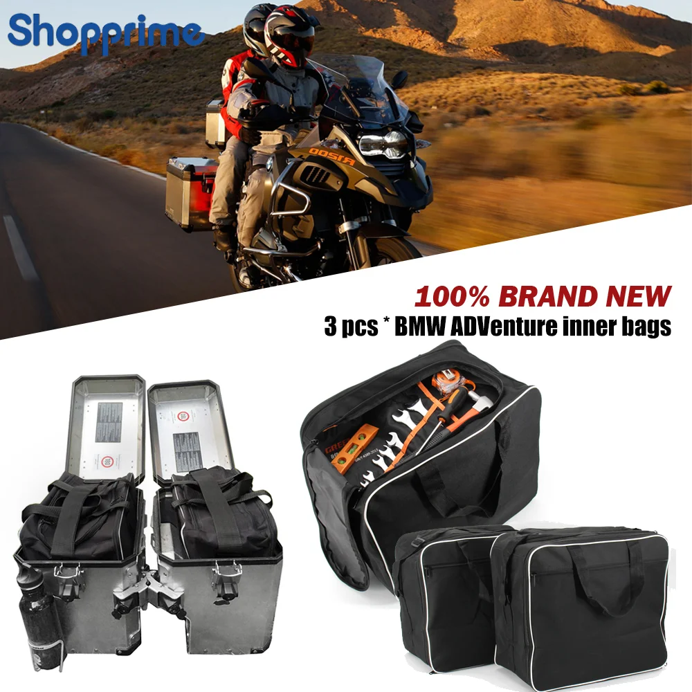 

Motorcycle Bag Saddle Inner Bags PVC luggage For BMW R1200GS LC R1200 GS F800GS Adventure WATER-COOLED 2013-2017 2016 2015 2014