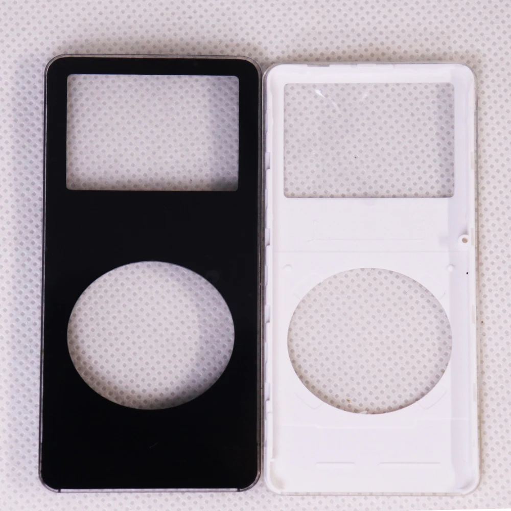 Weiß-Schwarze Frontabdeckung für iPod Nano 1. Generation 1GB/2GB/4GB Kunststoff-Frontplatte – Detail 2