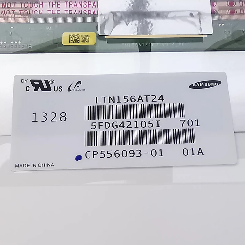 Imagem -03 - Led 40pin Normal Ltn156at32 Ltn156at24 Ltn156at05 At27 At28 At16 Ltn156at17 Ltn156at02 Hb156wx1100 Nt156whm-n50 15.6