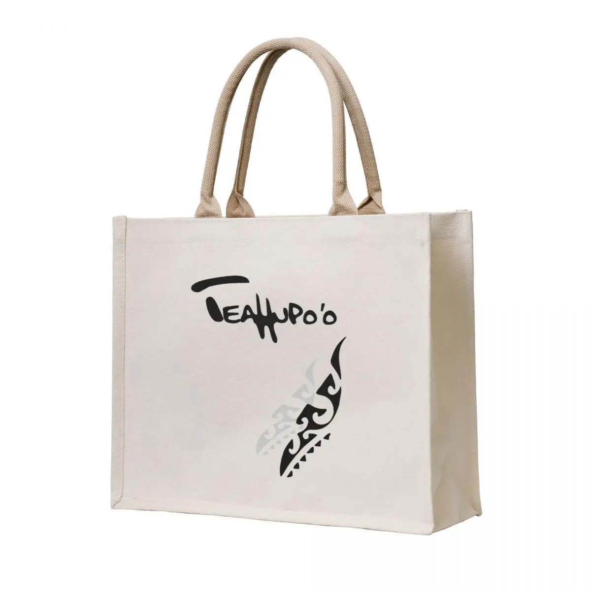 

surfing in Tahiti teahupoo white background Tote Bag shopper bags for women shopping trolley bag Canvas Shopper handbag