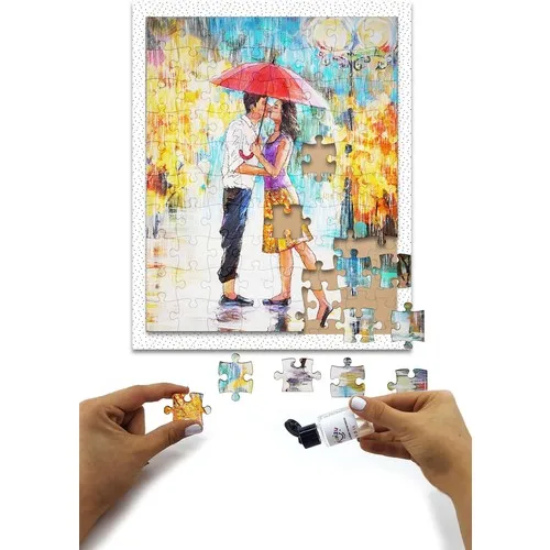 Dekolia & Oyunzu Puzzle Table 100 Piece Romantic Double-DEOY1020