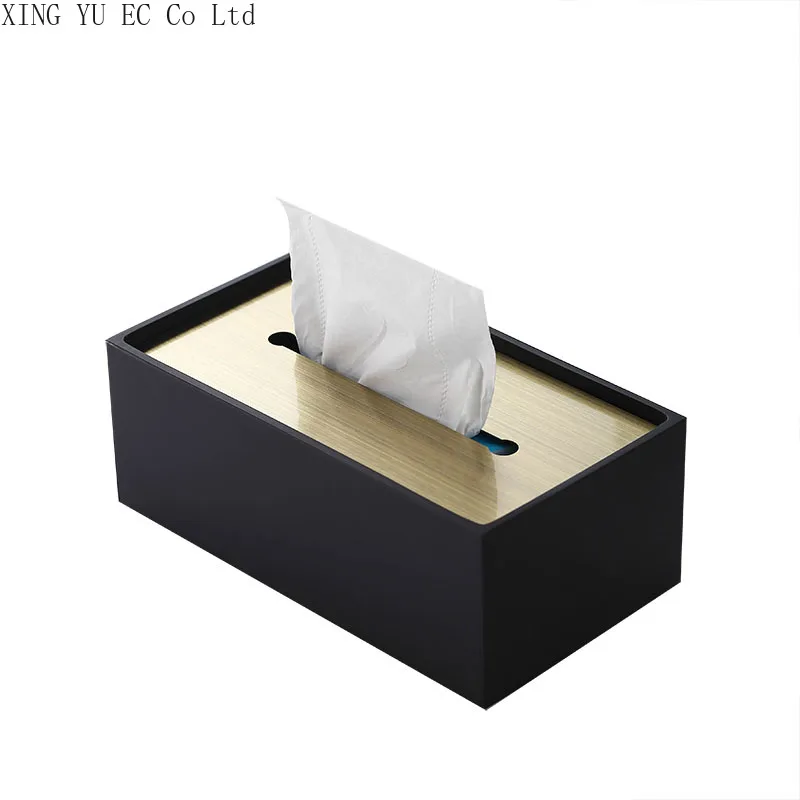 

Nordic Light Luxury Tissue Box Decoration Rectangular Resin Storage Box Living Room Coffee Table Decoration Home Decoration