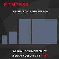 For Honeywell PTM7950 Thermal Pad,Laptop CPU Graphics Card GPU Phase-change Cooling Silicone Grease Pad Gasket термопрокла