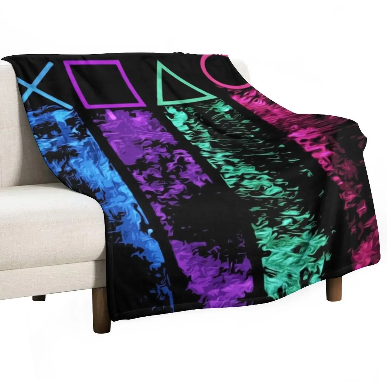 

The player Throw Blanket manga Blankets For Sofas Giant Sofa Plaid on the sofa Blankets