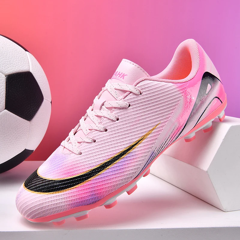 

Professional Soccer Shoes Men Lightweight Comfortable AG Men Shoes Outdoor Anti-slip Wear-resistant Sports Shoes Men