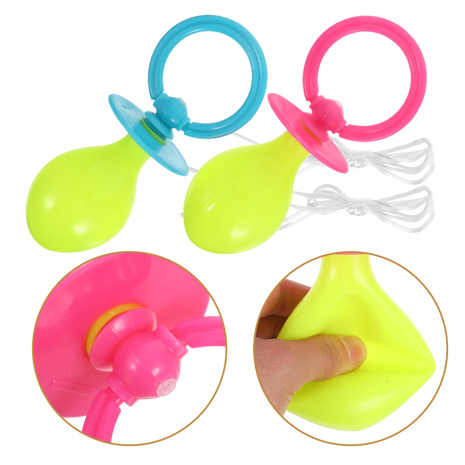 

4 Pcs Pacifier Props Halloween Decor Big Party Favor Cosplay Accessory