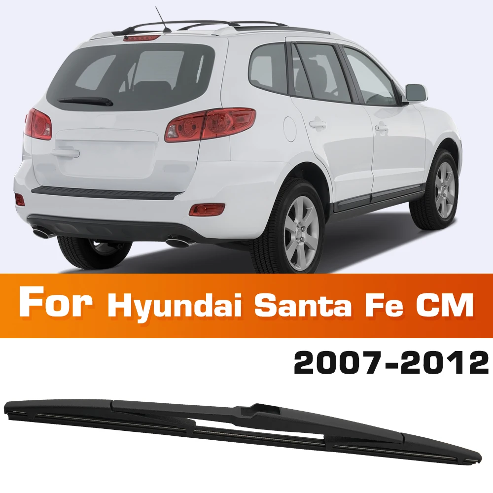 Scheibenwischer 14" Heckwischerblatt für Hyundai Santa Fe CM 2007 - 2012 Windschutzscheibe Windschutzscheibe Saubere Heckklappe Fenster Regenbürste