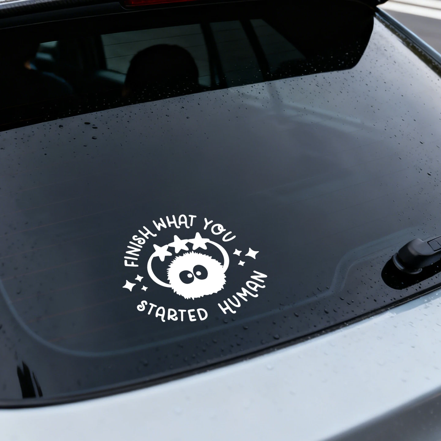 Motivational Sprite Decal Complete all the fun and cute car stickers: fuel tank cap, trunk, rear window, door decals, motorcycle