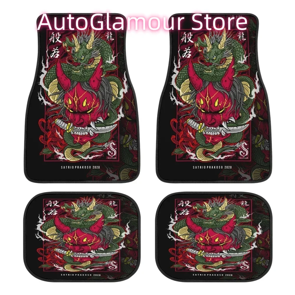 mascara-samurai-impressao-japonesa-tapete-de-chao-de-carro-4-pecas-material-de-borracha-decoracao-tapete-de-carro-acessorios-interior-tapete-de-carro