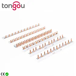 PIN TYPE Fork Type Copper Busbar for Distribution Box Circuit Breaker MCB 63A Connector Busbar Connection