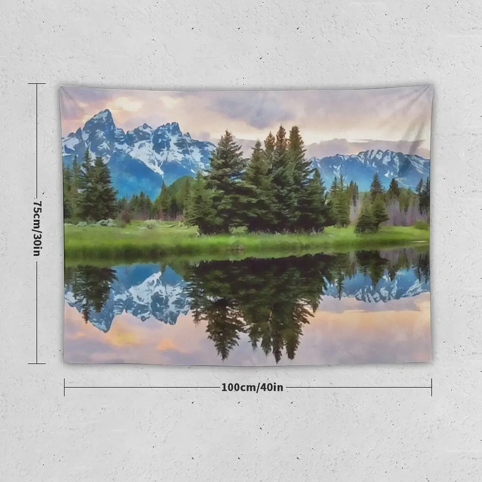 Wyoming, Grand Teton National Park Tapestry Decorations For Room Wall Hanging Tapestry