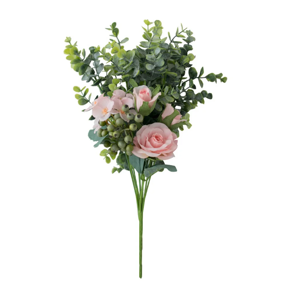 

1Pcs Simulation Artificial Flower Bouquet Lifelike Wedding Home Decoration Photography Prop Party Banquet Decoration