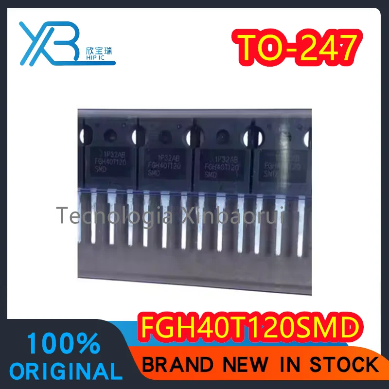 

(5/10pieces) FGH40T120SMD FGH40T120 TO-247 Special high frequency IGBT single tube 40A1200V 100% brand new and original