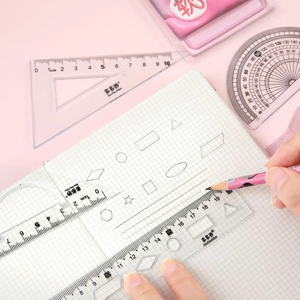 4 шт./набор, линейка для рисования