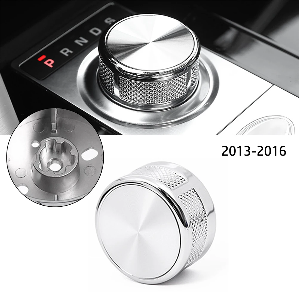 1pc Gear Shift Chrome Gear Selector Knob Upgrade Management P Gear Knob Central Control Gentral Control Shift Knob Silver