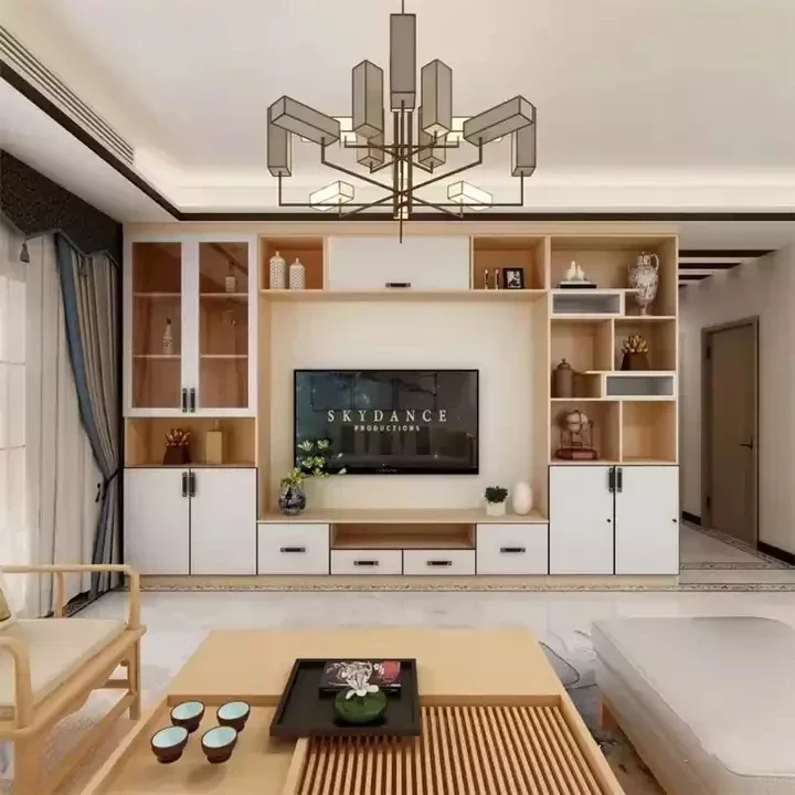 TV Cabinet Designs Set Modern Minimalist Tv Stand Cabinets Bedroom Small Apartment Light Luxury Tv Cabinet