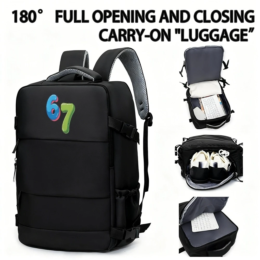 

Рюкзак для путешествий и поездок на короткие расстояния: функциональный, вместительный, легкий, для ноутбука, для отдыха