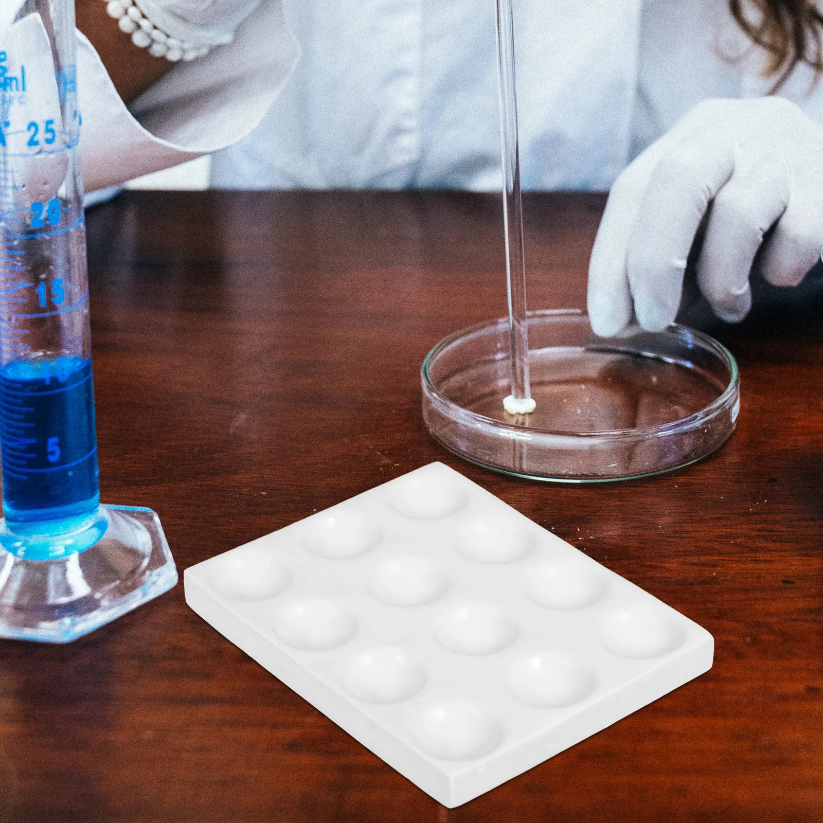 Placa de Reação em Porcelana c - Science Experiment avaliação e preço