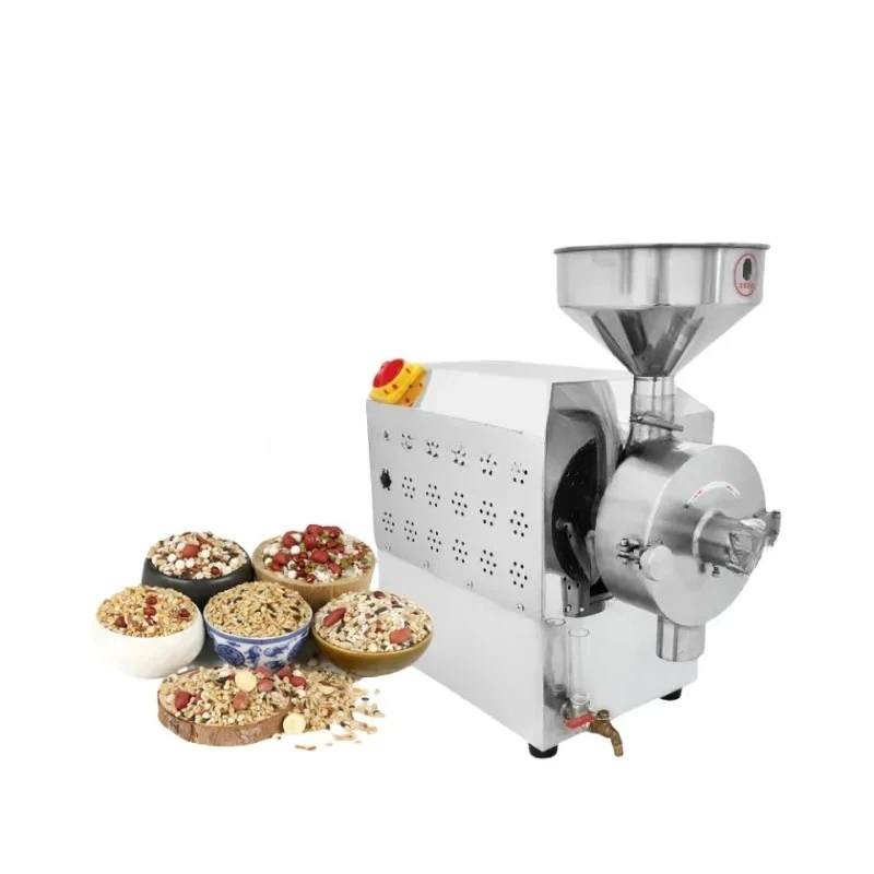 

Water cooling Grinder 85KG/h high efficiency commercial grain mill grinder Coffee bean grinder Spice powder pulverizer