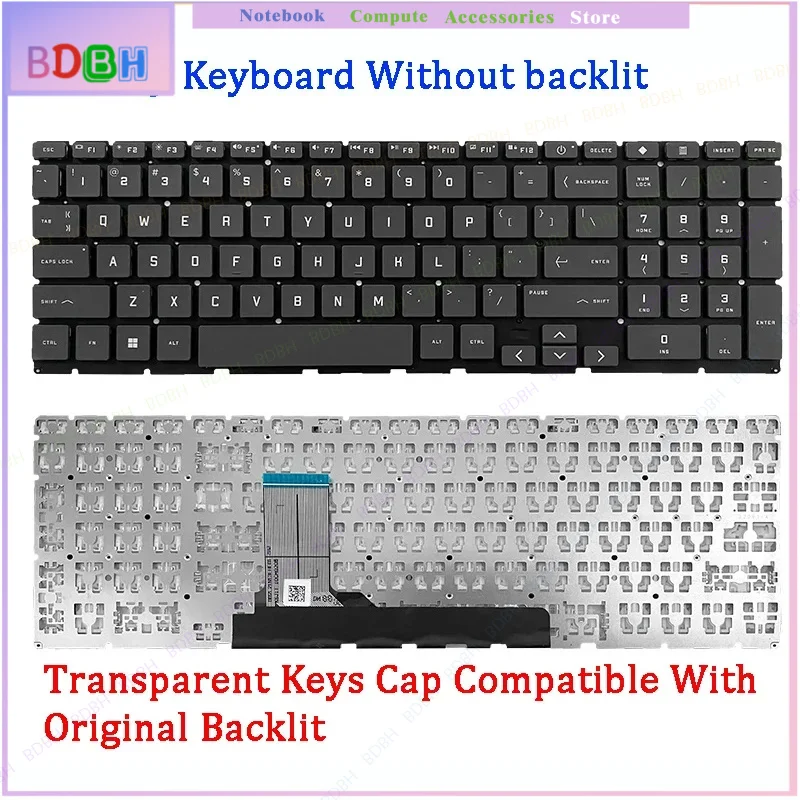 New Original Laptop Replace Keyboard FOR HP Victus 7/8/9 TPN-Q263 Q264 Q278 16-D 16-E 16T-D 15-FA