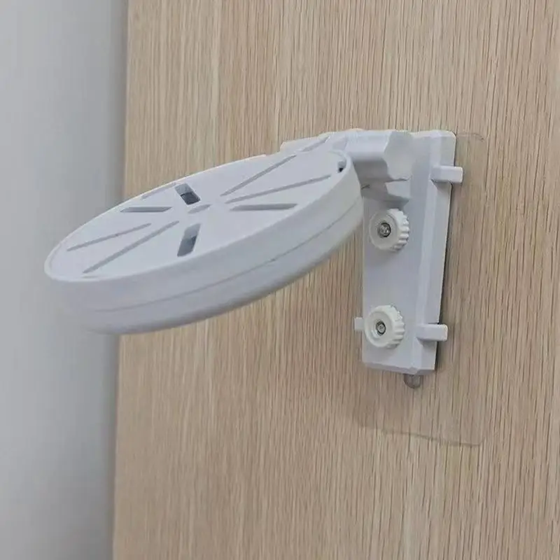 Security Camera Wall Mount Floating Wall Shelves for Small Cameras No Drilling Mounting Bracket with 180 Rotation for Indoor