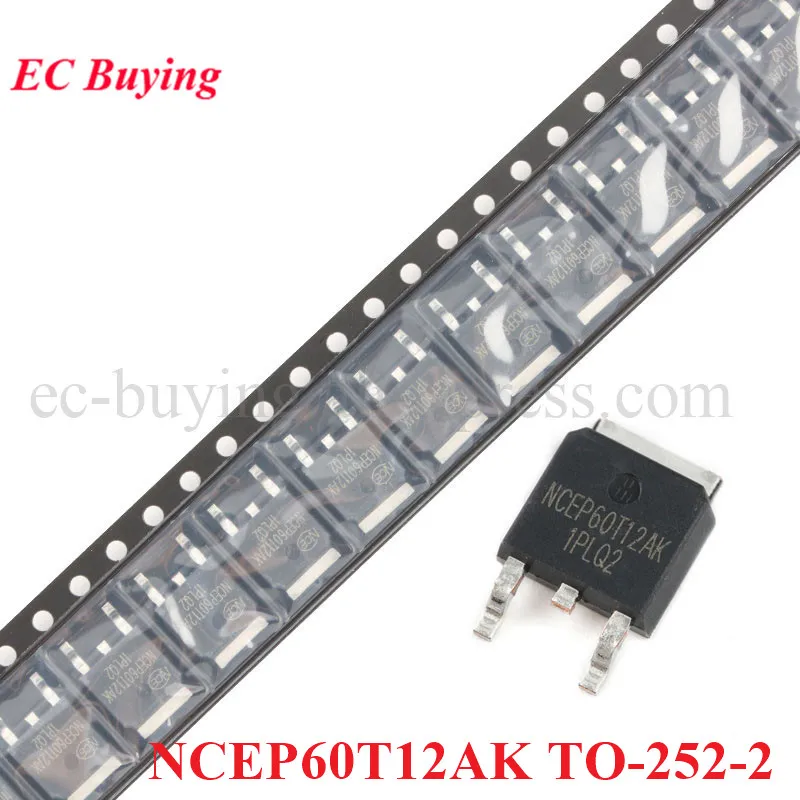 5pcs/lot NCEP60T12AK TO-252 NCE P60T12AK NCEP60 NCEP60T12 TO252-2 60V/120A N-channel MOS FET Field-effect Transistor IC Chip New