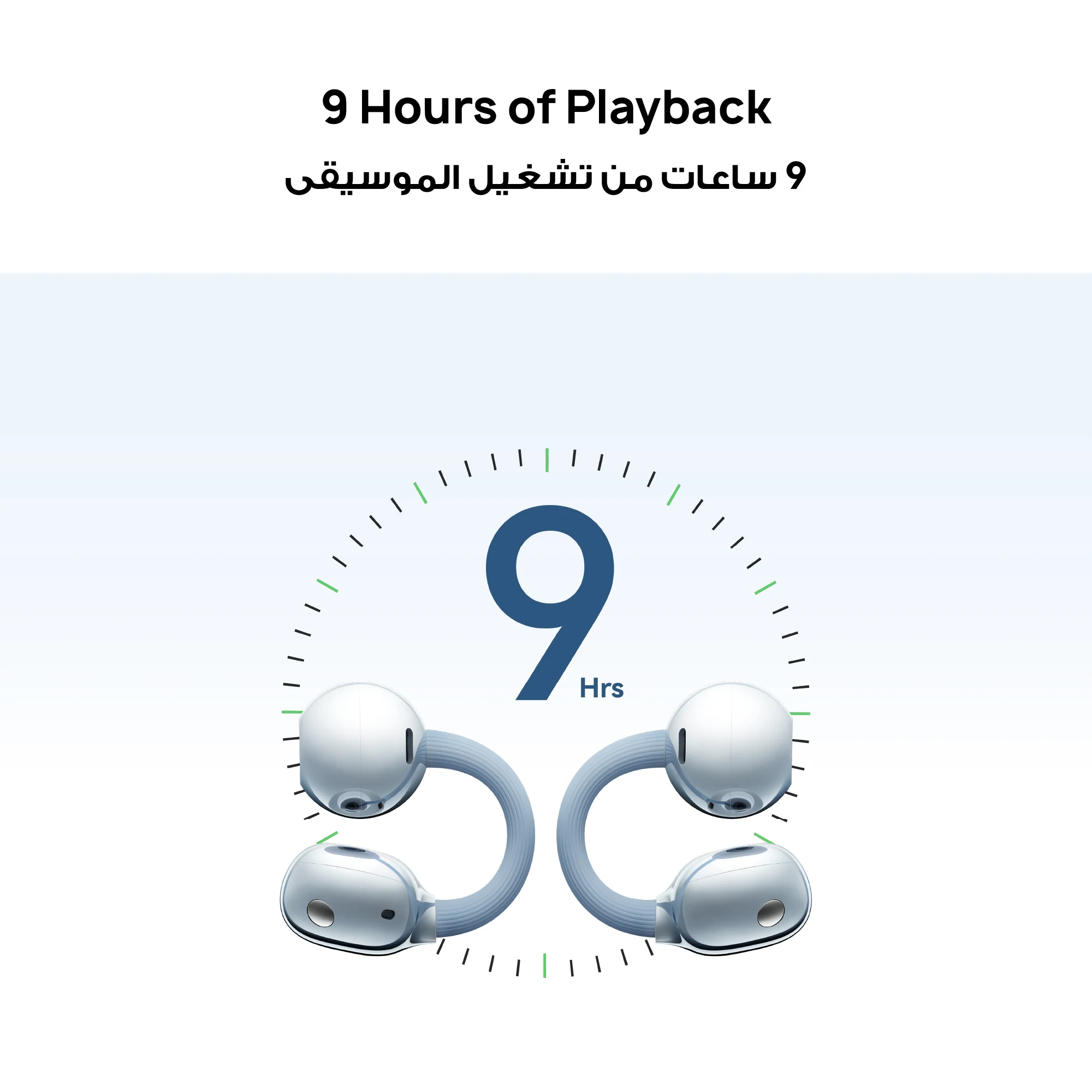 HUAWEI FreeClip 2 Wireless Earphones, Bluetooth Earbuds, iOS And Android, Saudi Version & Local Warranty