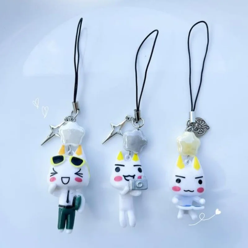 toro inoue Beaded Phone Charm Aesthetic Handmade