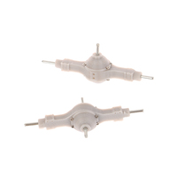 high quality 1/2/3Pcs 1/32 RC Car Front Middle Rear Bridge Modified Axle Parts DIY Part Metal Gear Accessories
