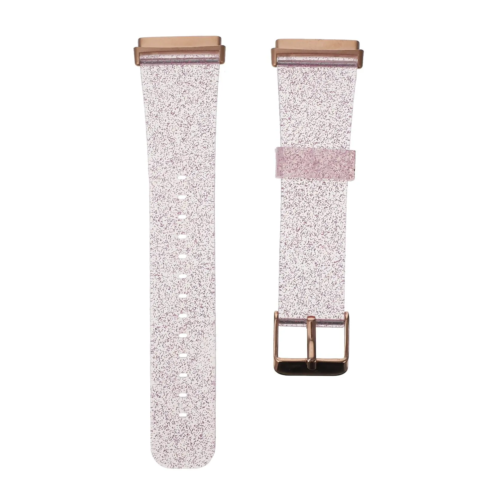 

Silicone Bling Watch Strap Glitter Replacement Band for 3 Adjustable Fashion Wrist Watch Accessory