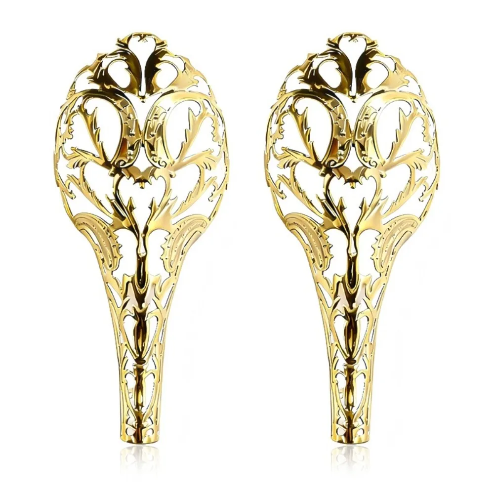 

1 Pair Alloy Metal Heel Covers Retro Style Hollow Out Shoe Protectors Filigree Craft Metallic Silver Heel Caps Evening Party