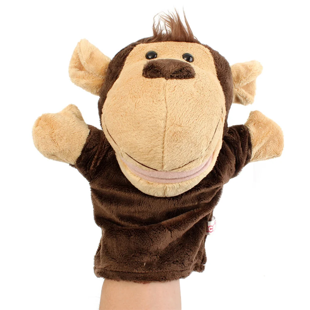 Kind Stofftiere für Babys Affe Handpuppe Kinder Tier