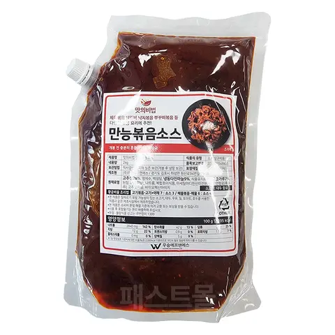 맛의비법 만능볶음소스 2kg