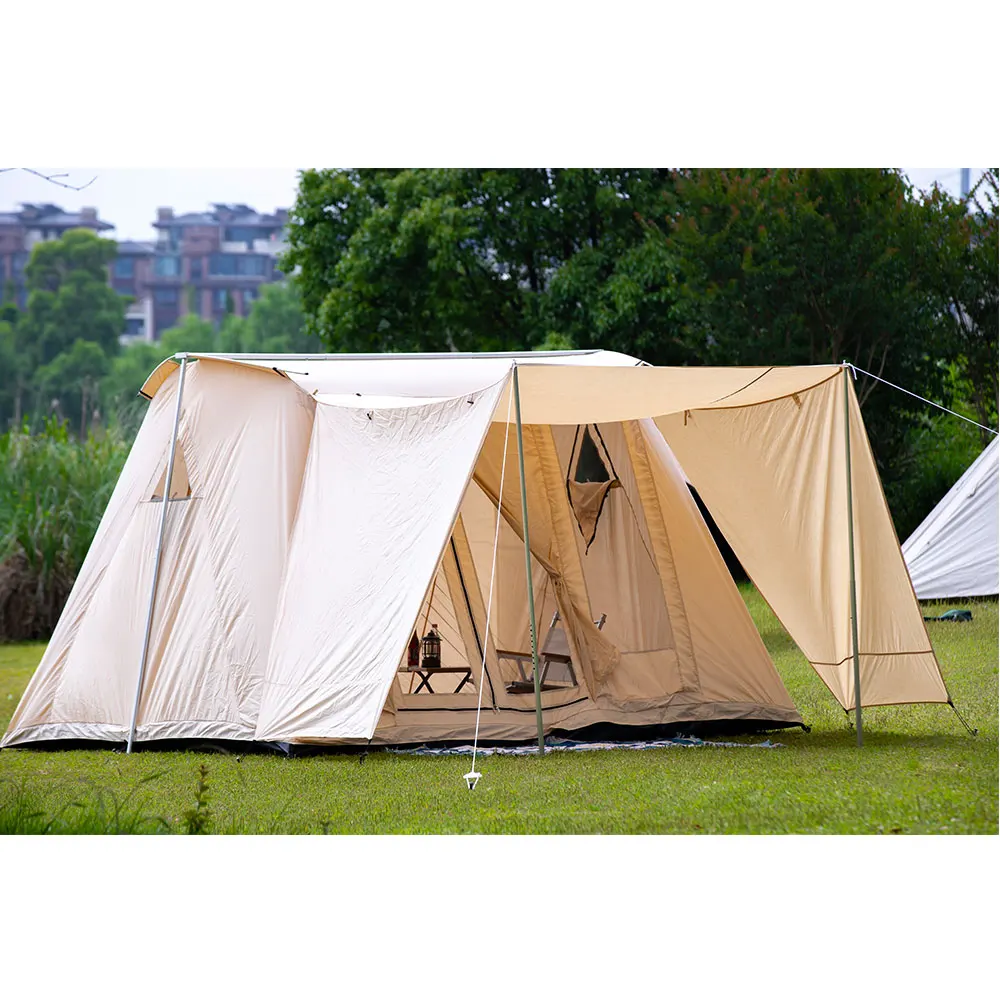 

Customized Waterproof Outdoor Portable Tents 2-4 Person Camping Hiking Inflatable Tent
