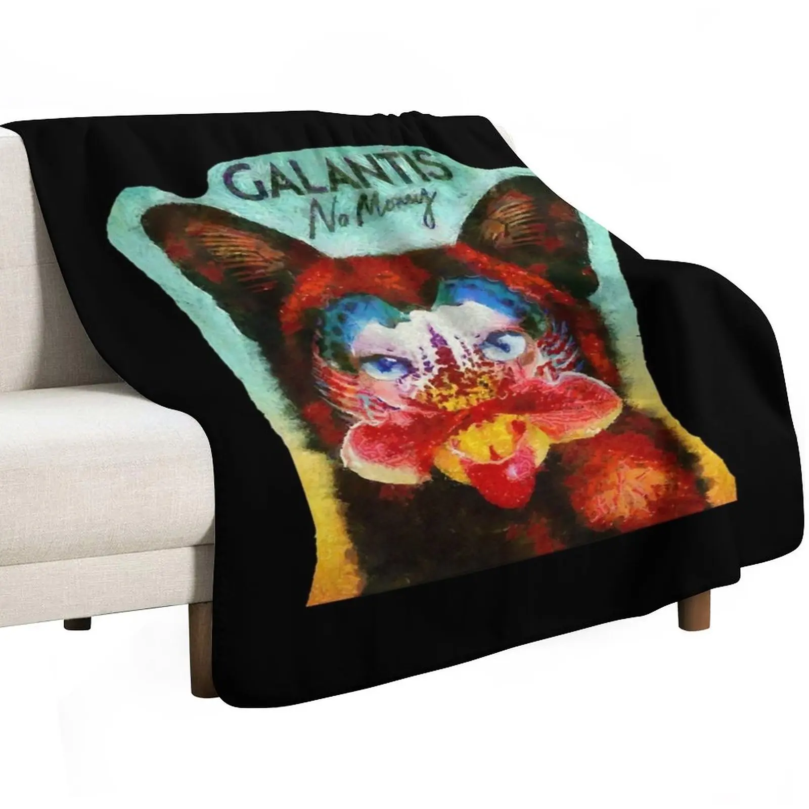 GALANTIS Essential T-Shirt Throw Blanket Blankets For Sofas Luxury Designer For Baby Kid'S Luxury St Nap Blankets