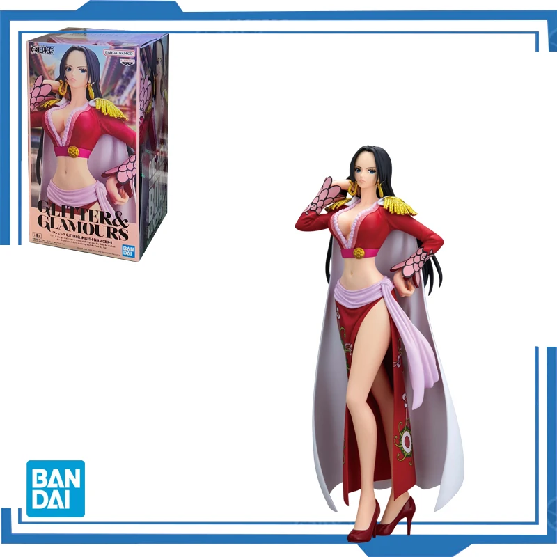 

Bandai Original Banpresto Anime ONE PIECE GLITTER&GLAMOURS Boa Hancock PVC Action Figure Collectible Model Toys