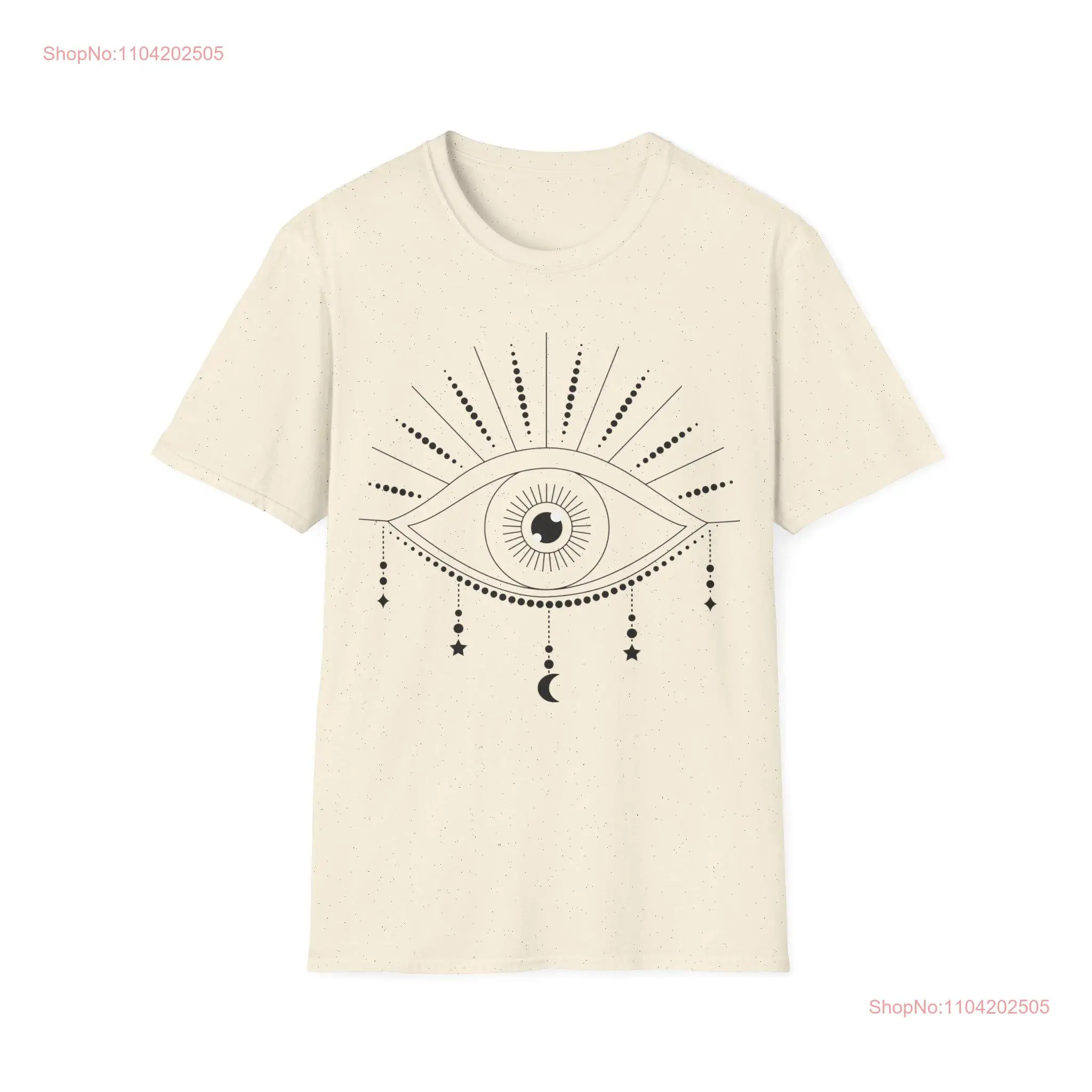 Eye T shirt all seeing 100 cotton Various colours sizes S 4XL long or short sleeves