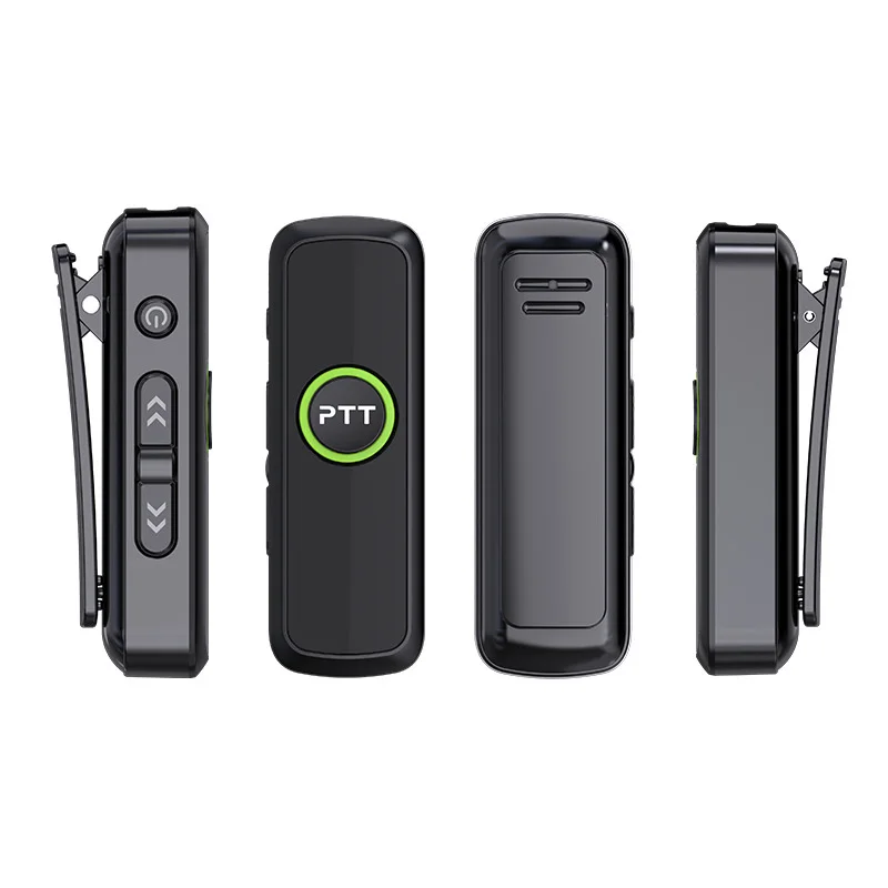 Collar Clip Miniature And Compact Blue-tooth Intercom Two-Way Radio Intercom Walkie-Talkie With USB Power For Hotels Retail