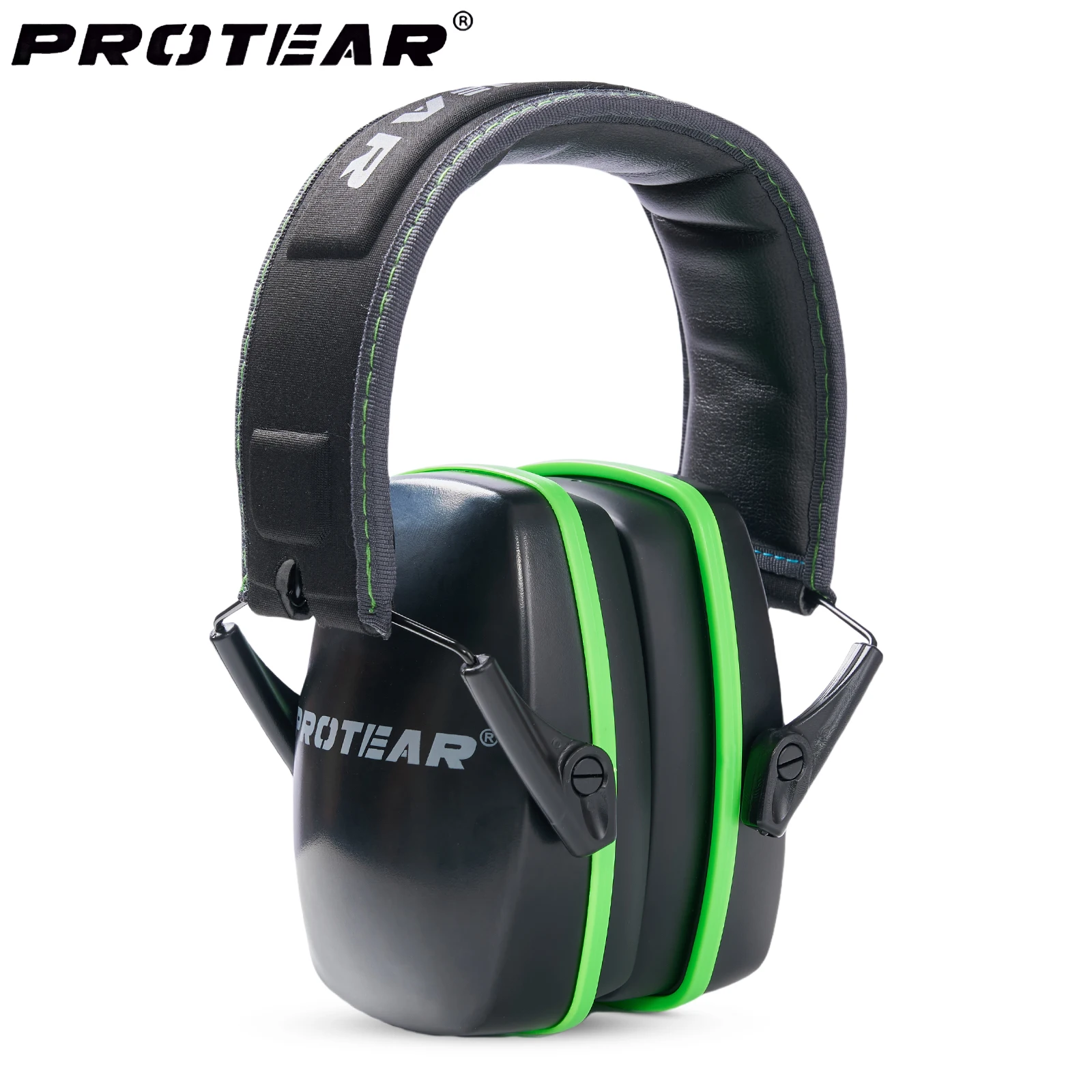 PROTEAR Anti-Noise Ear Muffs for Adults 27dB Noise Cancelling Ear Protector Hearing Safety Soundproof Earmuffs for Work, Travel