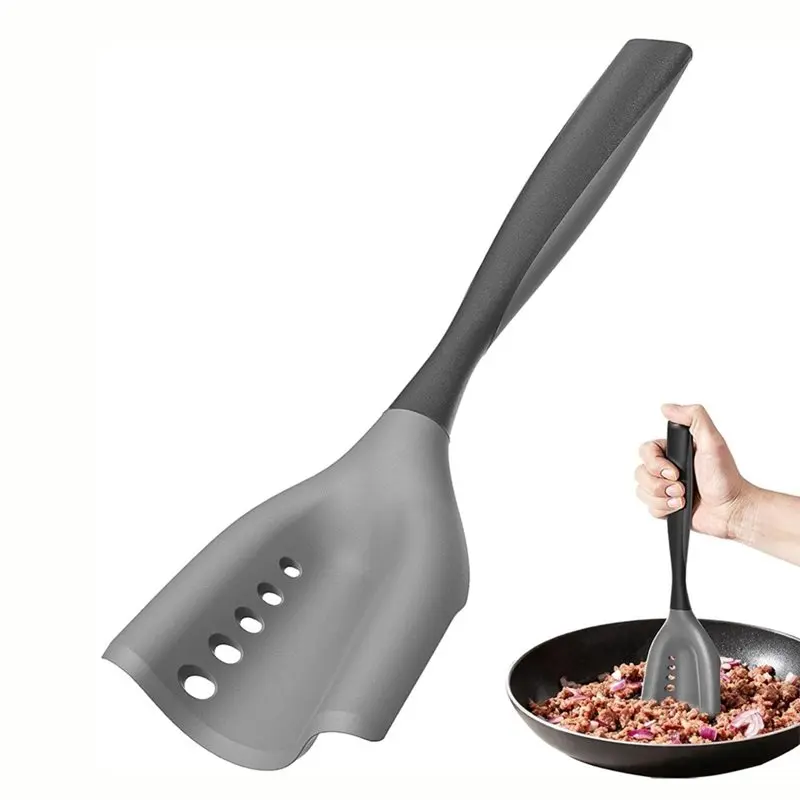B-est Mincing Spatula Meat Chopper Hamburger Grinder Masher For Ground Beef