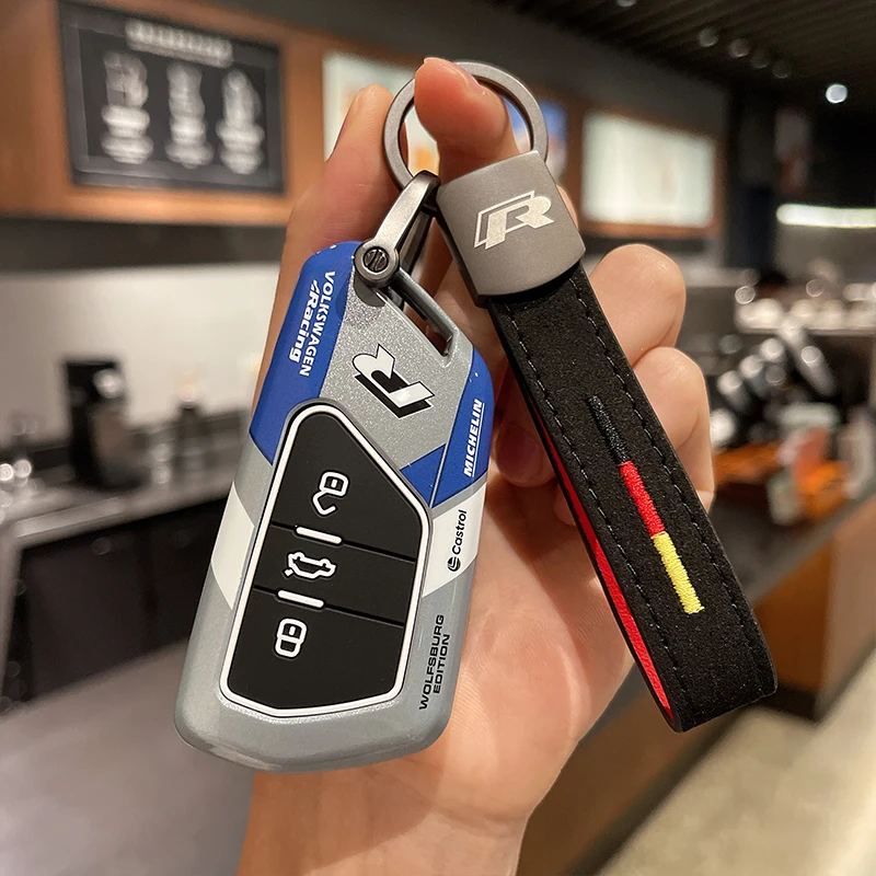 غطاء حافظة مفاتيح السيارة لسيارة VW Volkswagen/Golf 8 MK8 ID.3 ID.4 /Cupra/Skoda/Octavia A8/SEAT/Leon MK4 2020 2021/Formentor/Tarraco #5