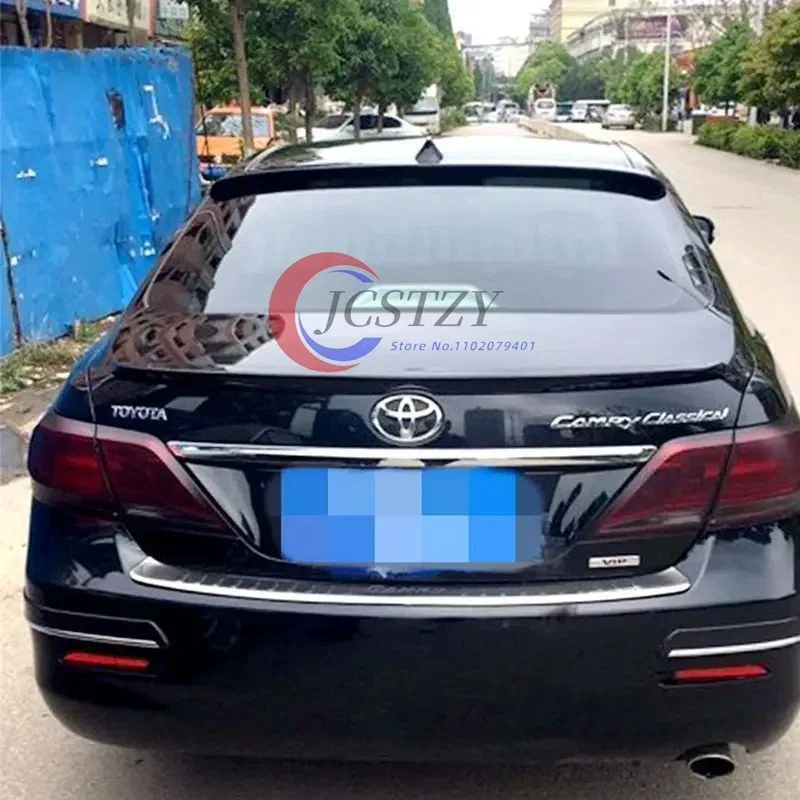 ABS Material Car Rear Wing Primer Color Camry Rear Spoiler For Toyota Camry Roof Spoiler 2006-2012