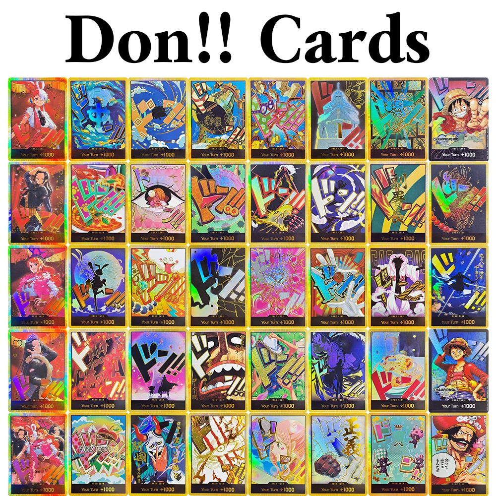 

One piece DON!! Cards PRB-02 Proxy Game OPCG Anime Cards 40 models Boa Hancock Gear 5 Smoker Yamato Charlotte Pudding Nami Lim