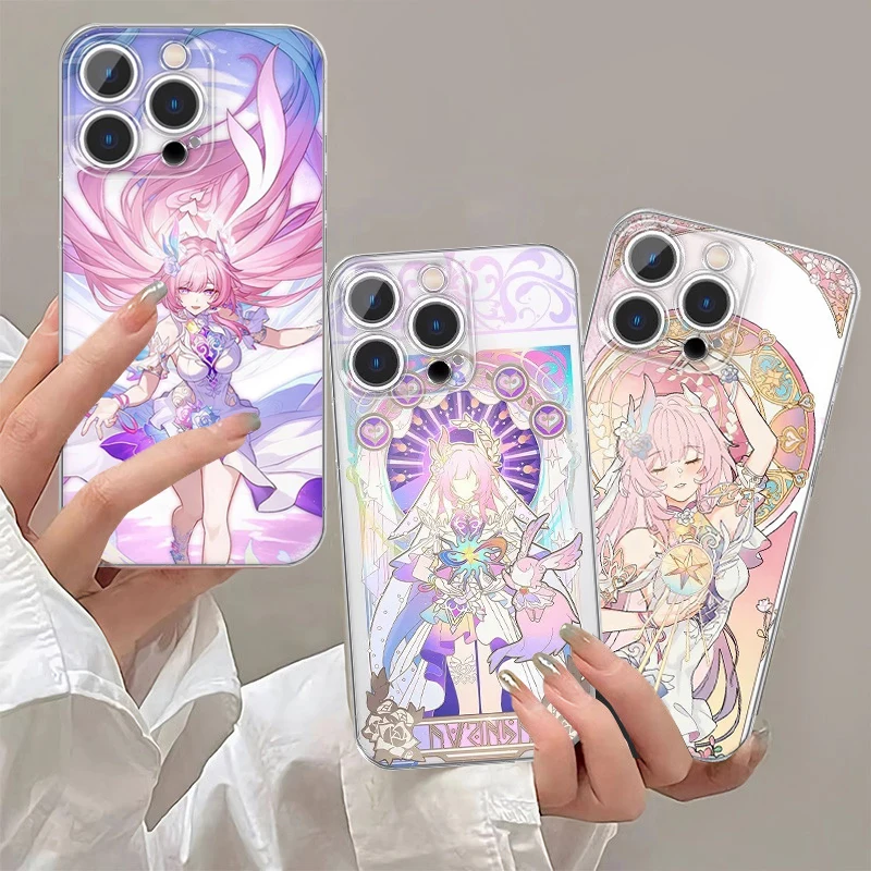 Game Honkai Star Rail Cyrene Phone Case For IPhone 16e 16 15