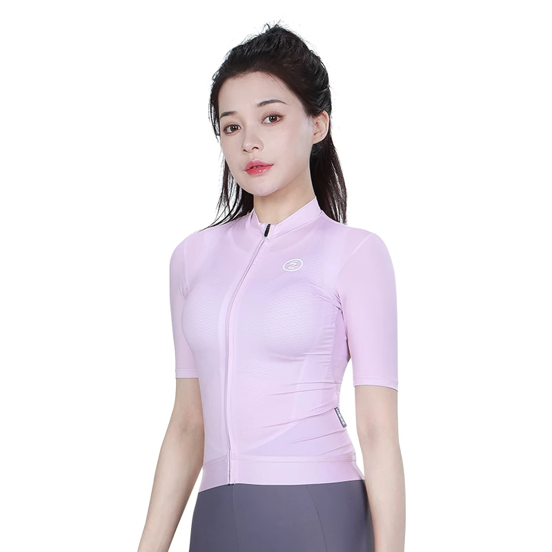INBIKE Damen-Radtrikots, neue Sommer-Macaron-Farbe, feuchtigkeitsableitend, atmungsaktiv, schnell trocknend, MTB, Rennrad, Mountainbike-Bekleidung 5