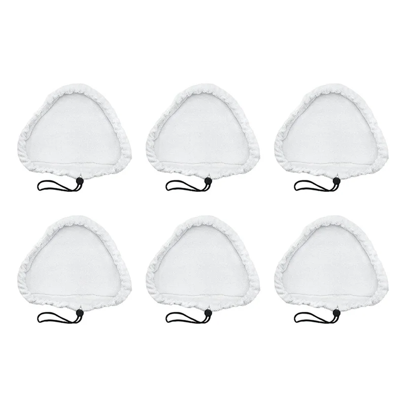 وسادات ممسحة من الألياف الدقيقة البديلة B83B، 6 قطع بخار لـ Shark X5 H20 S302 S00 وسادة تنظيف الأرضيات القابلة للغسل وإعادة الاستخدام #3