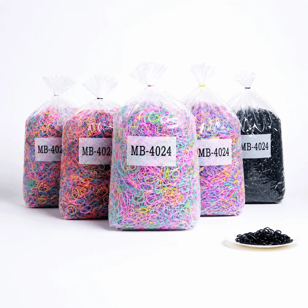 lot-de-1-kg-d'elastiques-a-cheveux-jetables-epaissis-tres-resistants-grande-quantite-mini-attaches-pour-queue-de-cheval-multicolores-couleurs-melangees